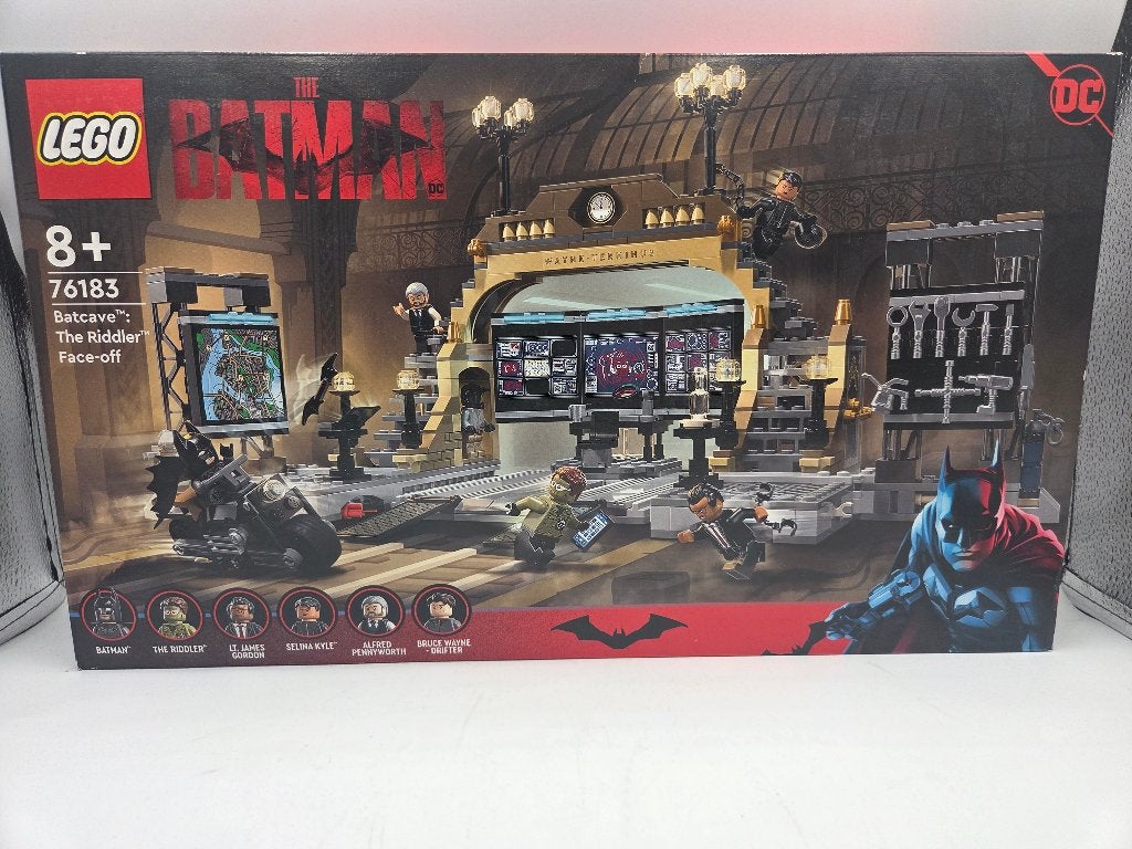 Lego Super Heroes 76183 Batcave: The Riddler Face-off, Kinderen en Baby's, Speelgoed | Duplo en Lego, Marvel, Lego, Nieuw, Ophalen of Verzenden