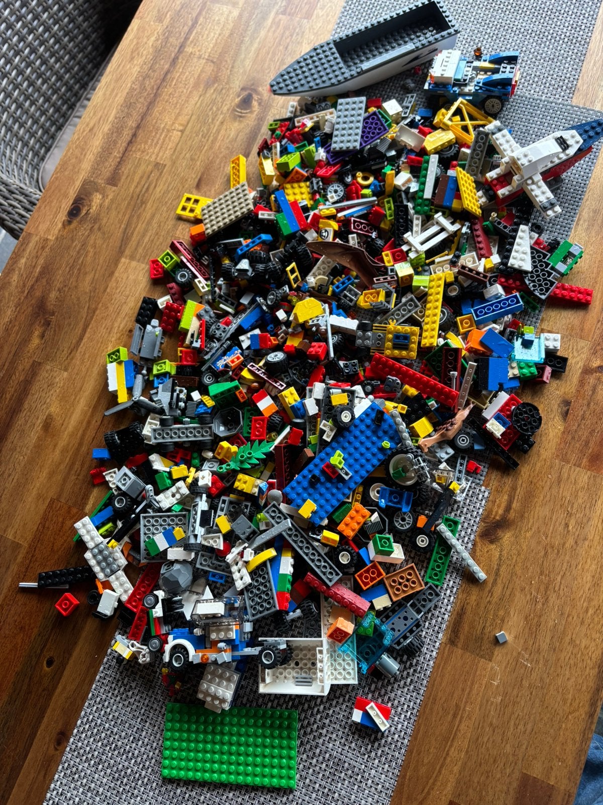 Grand lot de blocs Lego provenant de plusieurs ensembles, Enlèvement ou Envoi, Comme neuf, Briques en vrac, Lego