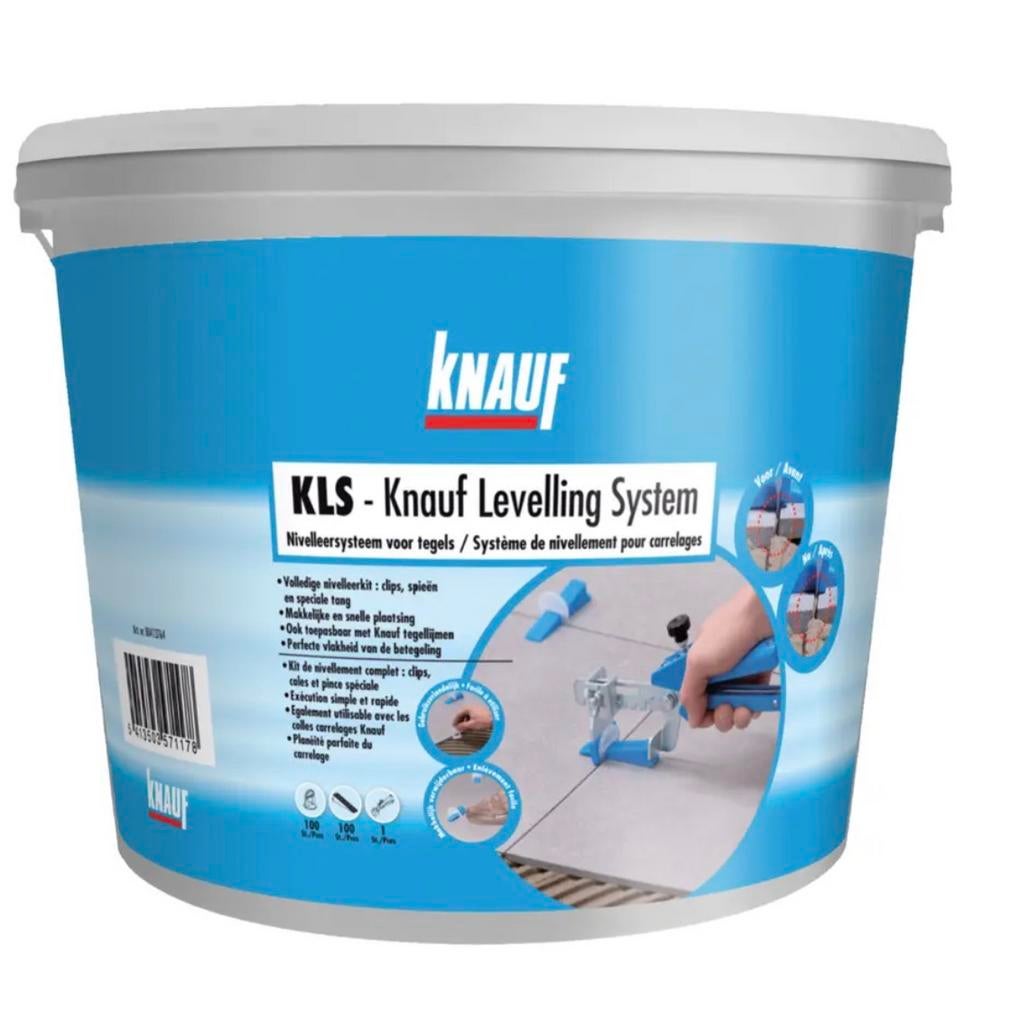 Knauf leveling system, Doe-het-zelf en Bouw, Tegels, Ophalen of Verzenden, Zo goed als nieuw