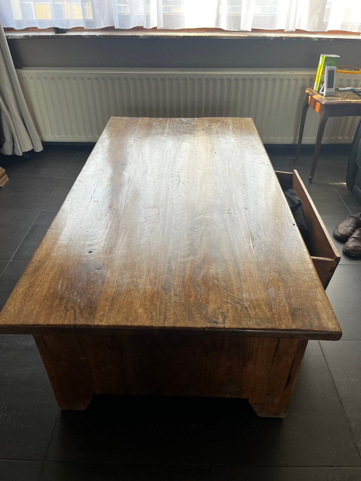 Salontafel mooi hout, Huis en Inrichting, Ophalen, Zo goed als nieuw