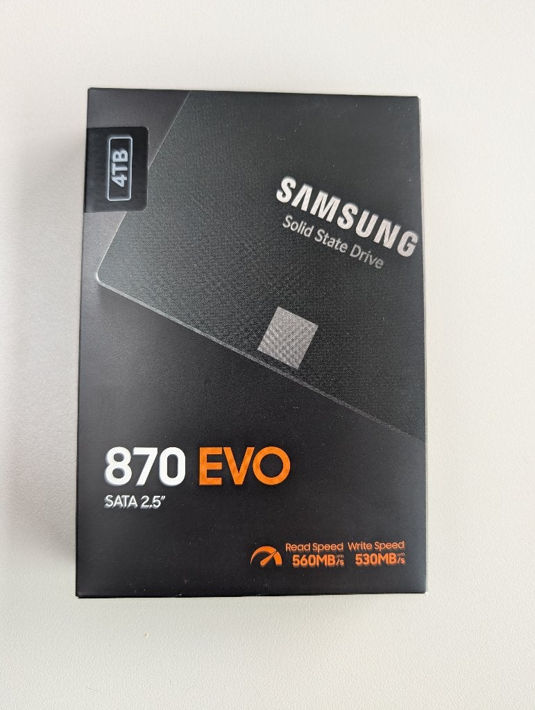 Nieuwe Samsung EVO 870 SSD 4TB, Neuf, Interne, Enlèvement, Desktop