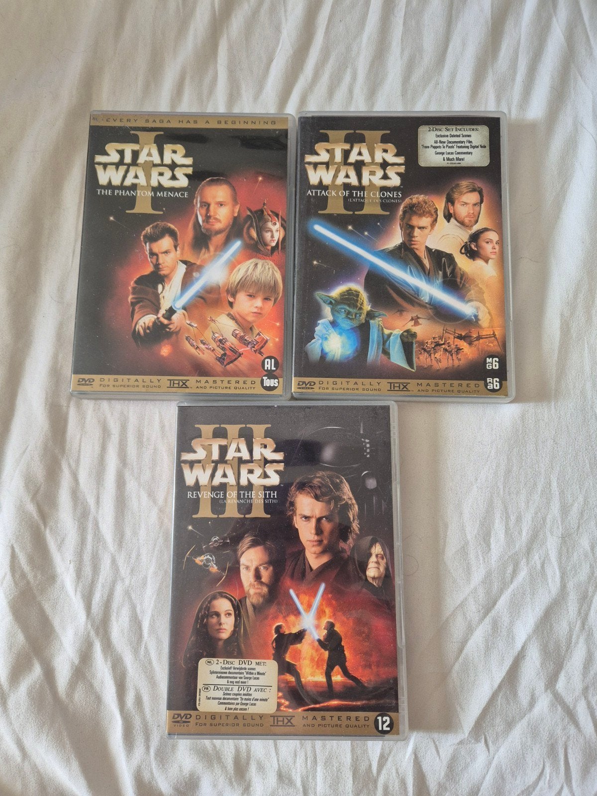 Star wars films, Cd's en Dvd's, Ophalen of Verzenden, Zo goed als nieuw