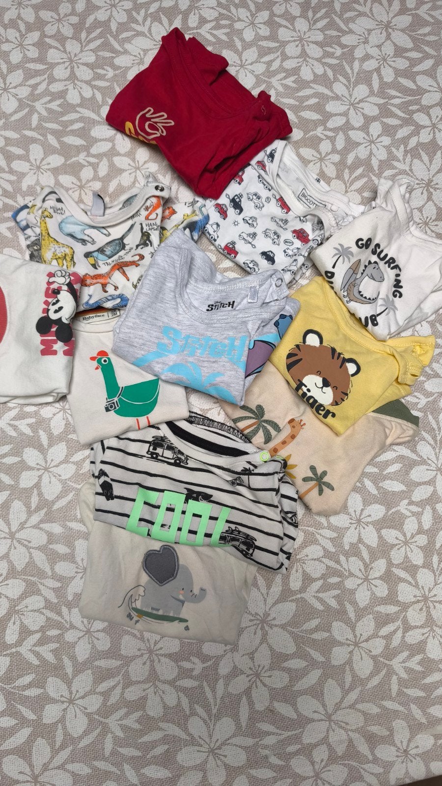 Pakket zomerkleding baby maat 62/3 maand, Ophalen, Zo goed als nieuw, Maat 62