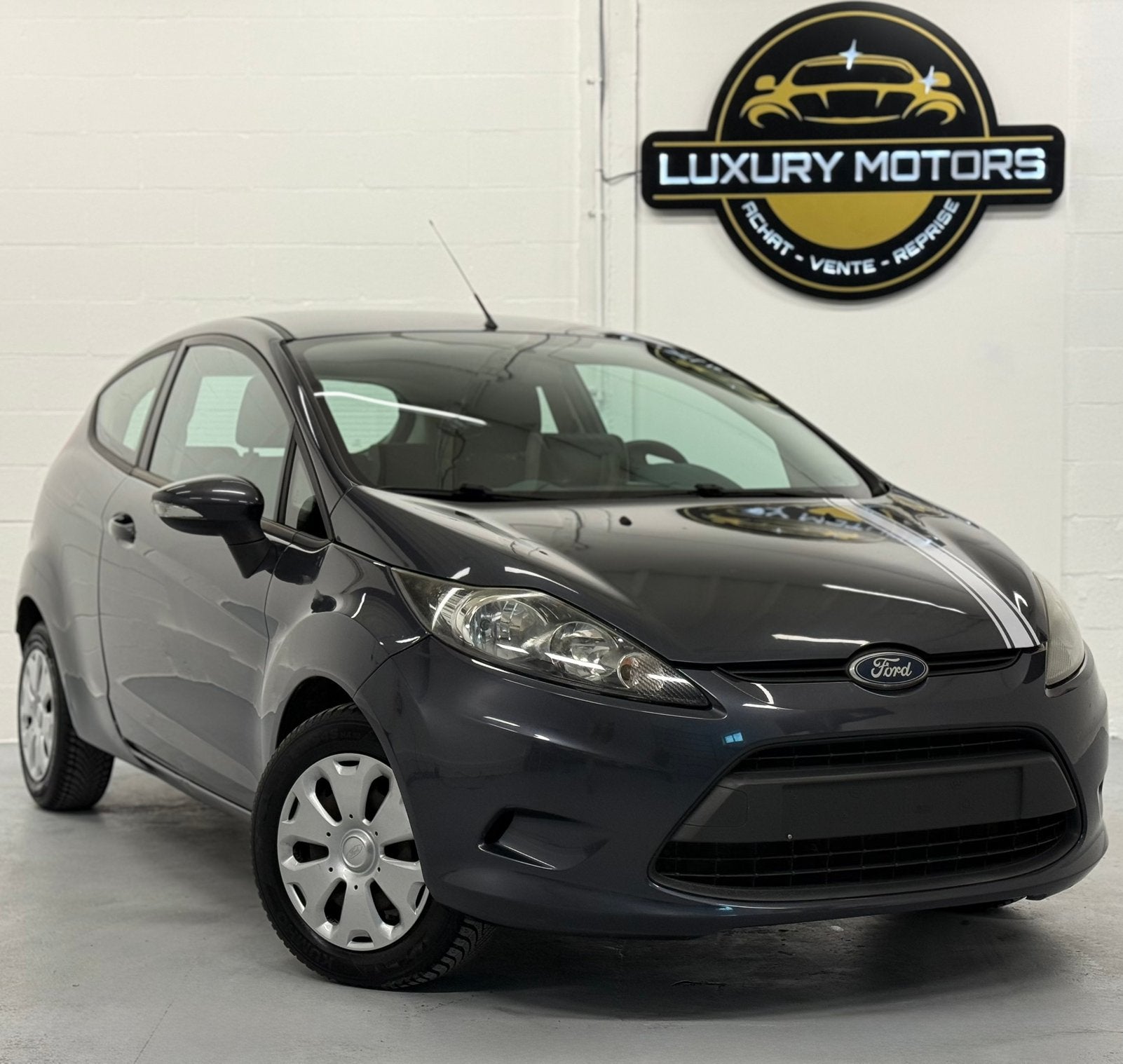 FORD FIESTA 1.4 BENZINE AUTOMATISCHE TRANSMISSIE CT OK, Auto's, Stof, Zwart, Bedrijf, 5 zetels