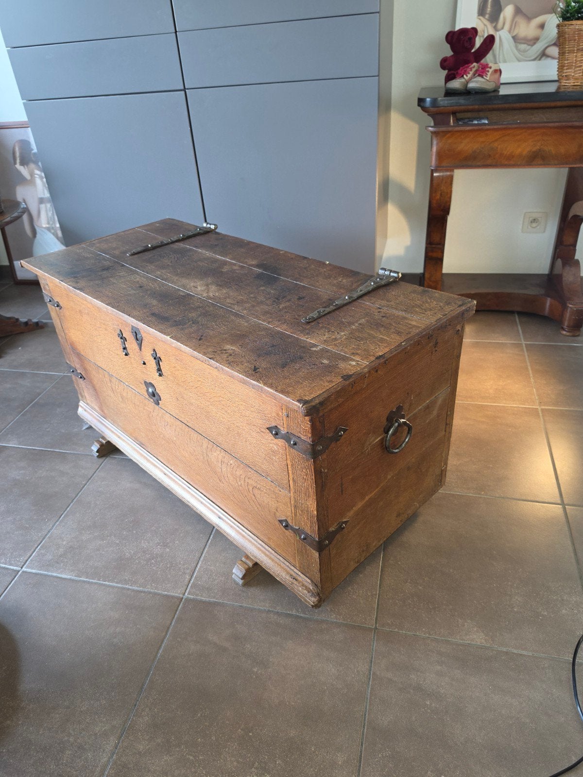 Houten dekenkist, Huis en Inrichting, Ophalen