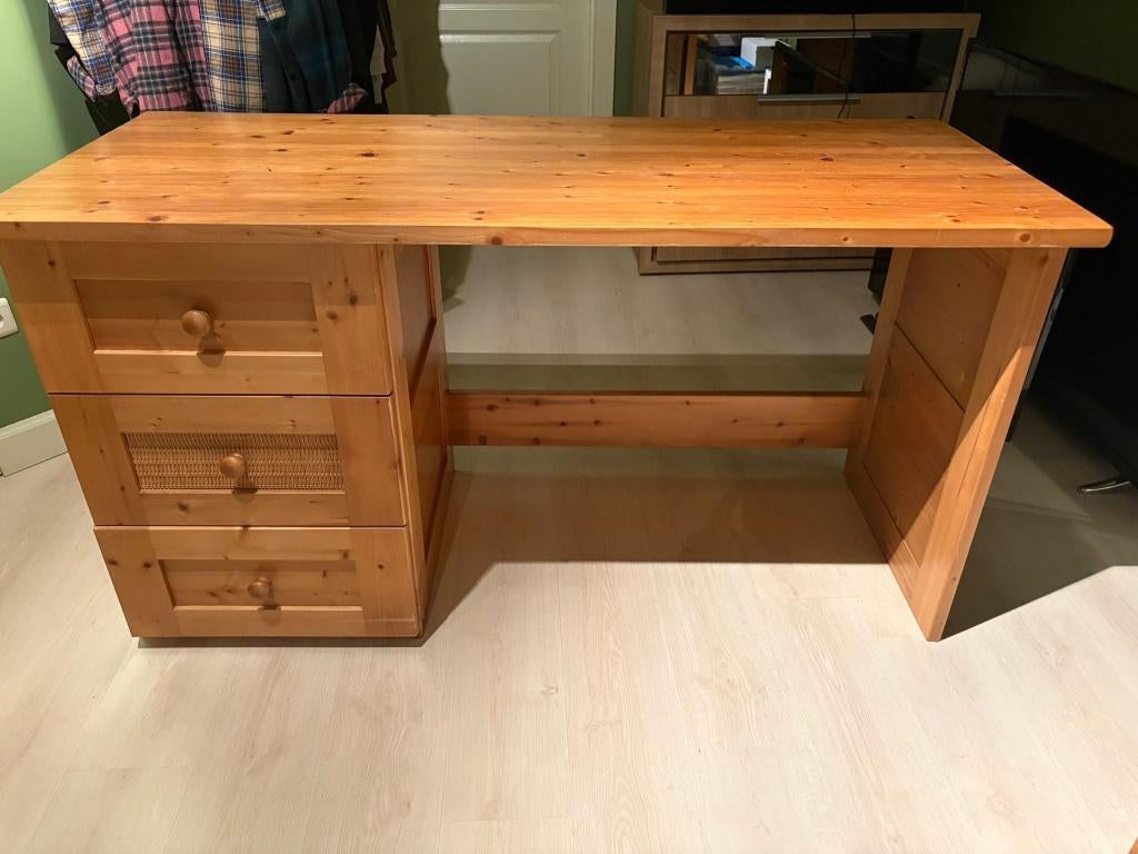 Houten meubels – bureau, commode en kasten, Huis en Inrichting, Kasten | Overige, Gebruikt, Ophalen
