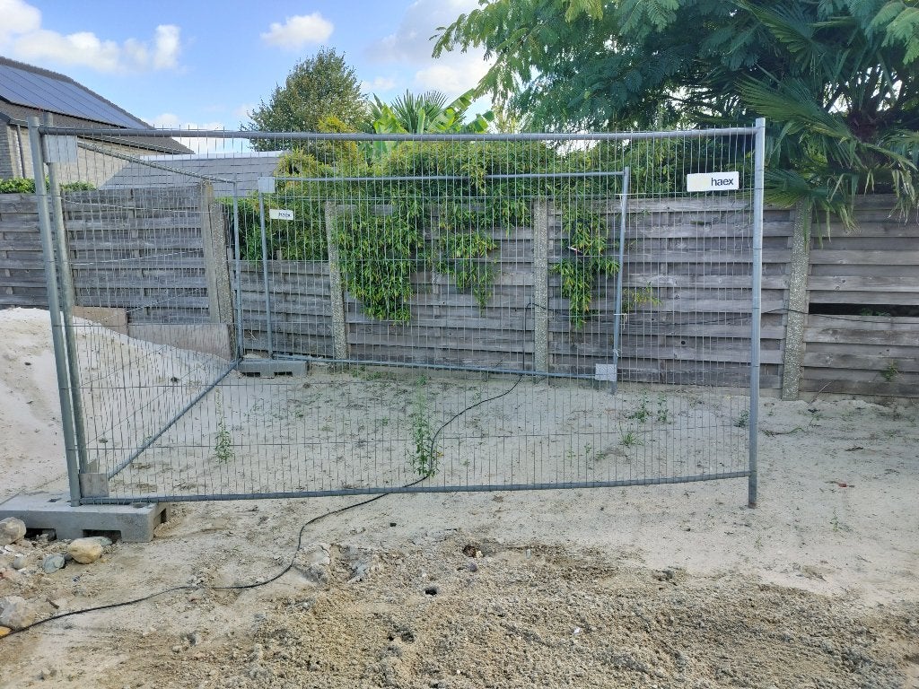bouwhek + voet bouwhek, Ophalen, Gebruikt