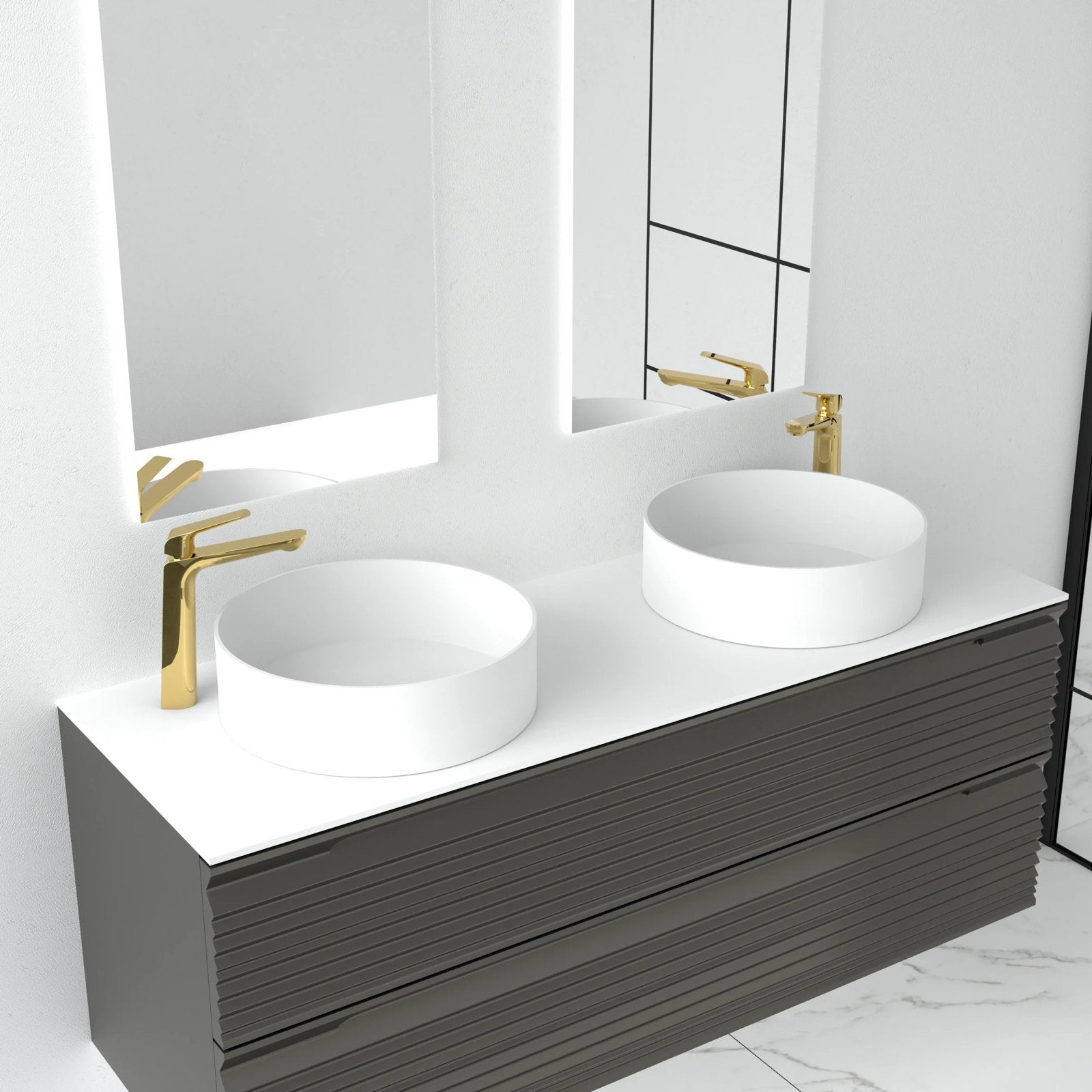 Plan à poser 1200mm en Solid Surface neuf, Enlèvement ou Envoi, Neuf, 100 à 150 cm, Meuble lavabo
