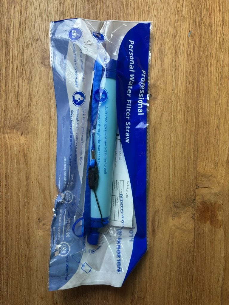 Personal Water Filter Straw - nieuw, Ophalen of Verzenden, Nieuw