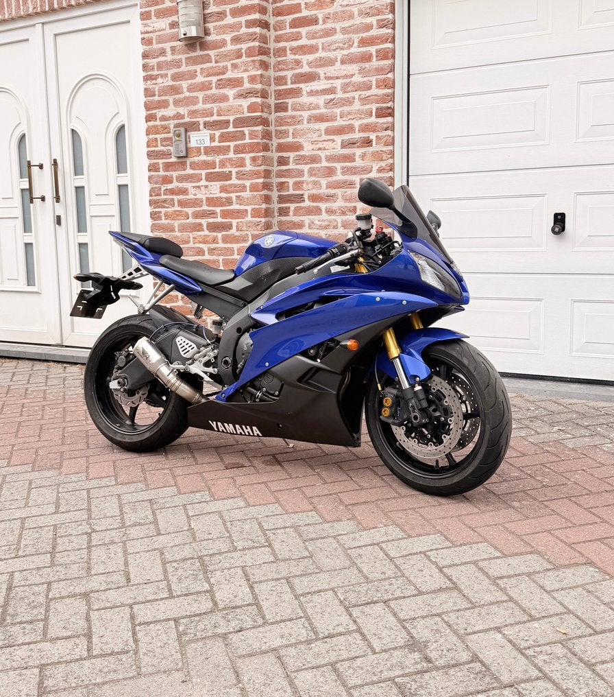 YAMAHA R6 35KW A2 | STRAIGHTPIPE | 32000KM, Motoren, Sportuitlaat, 4 cilinders, Gebruikt, Super Sport