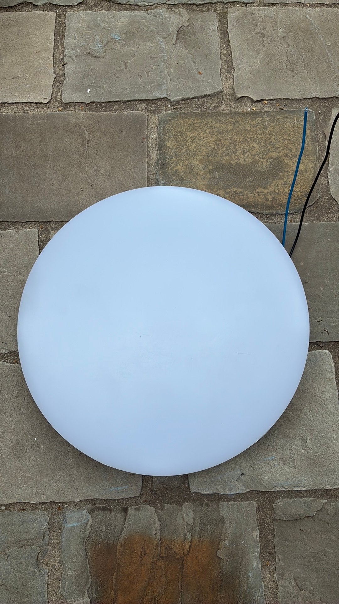 witte LED-plafondlamp (plafonnière), Huis en Inrichting, Ophalen, Zo goed als nieuw, Plafondlamp, LED