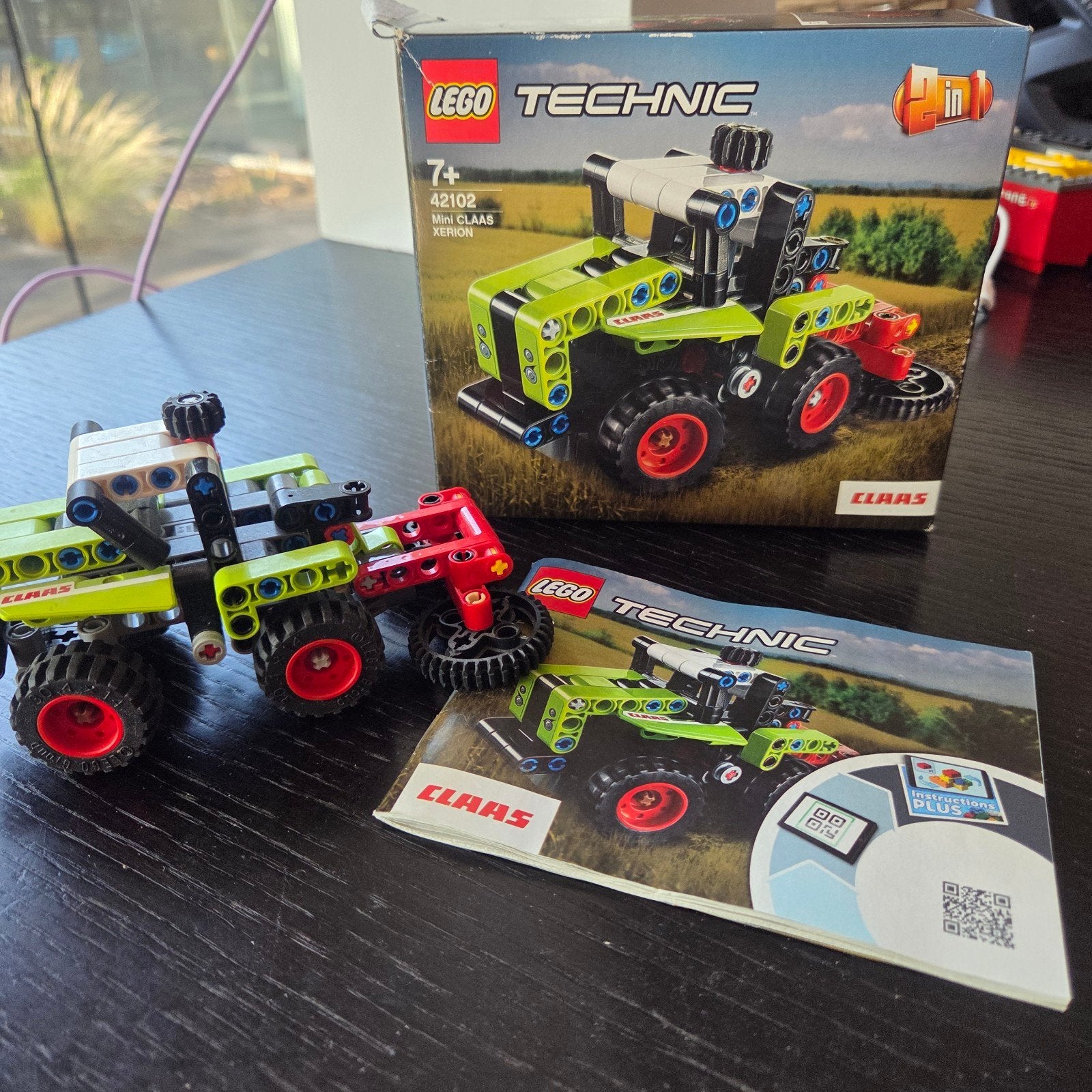 Lego Technic CLAAS XERION (42102), Lego, Compleet, Ophalen of Verzenden, Zo goed als nieuw