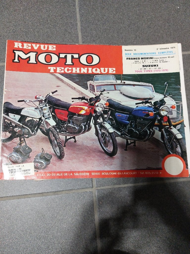 Livre moto technique, Boeken, Ophalen of Verzenden, Zo goed als nieuw, Merk of Model