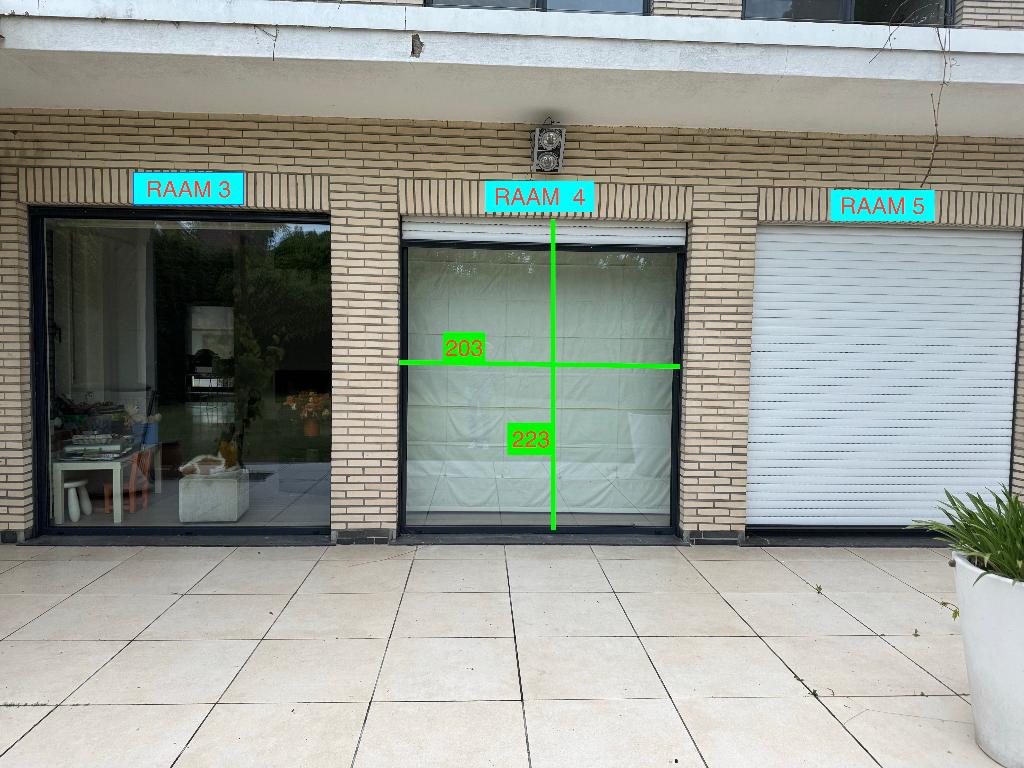 aluminium ramen (Reynaers), Bricolage & Construction, Enlèvement, Utilisé, Fenêtre de façade ou Vitre, Double vitrage