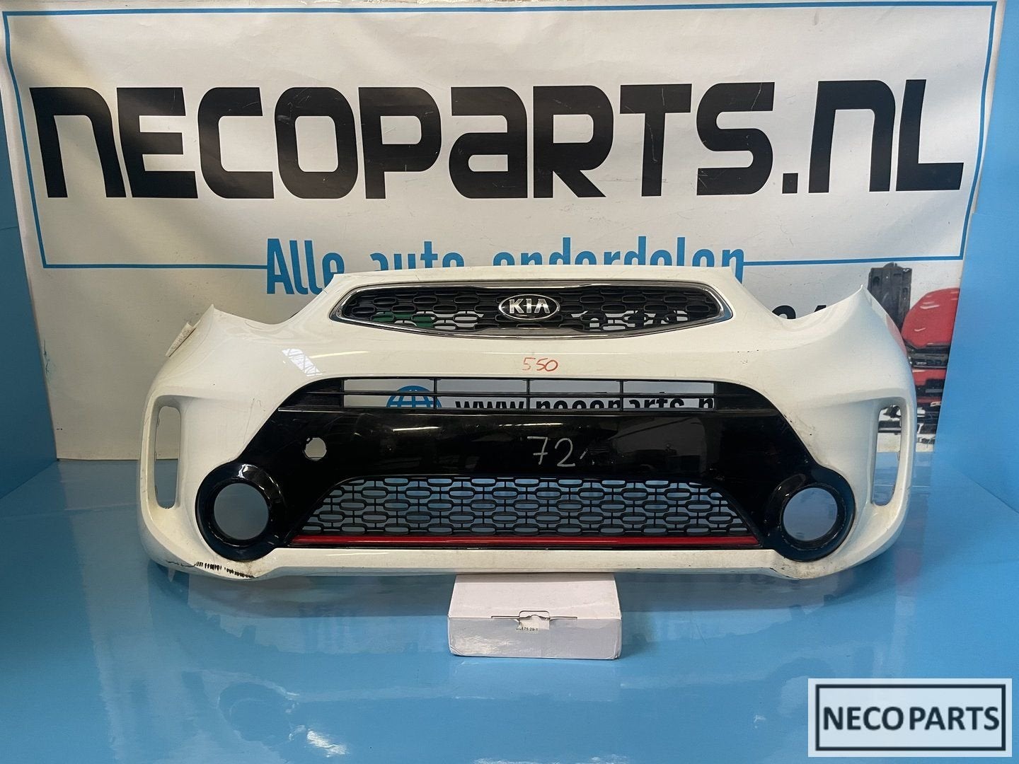 KIA PICANTO GT BUMPER VOORBUMPER ORIGINEEL ALLES LEVERBAAR!!, -, -, Ophalen of Verzenden, Spatbord
