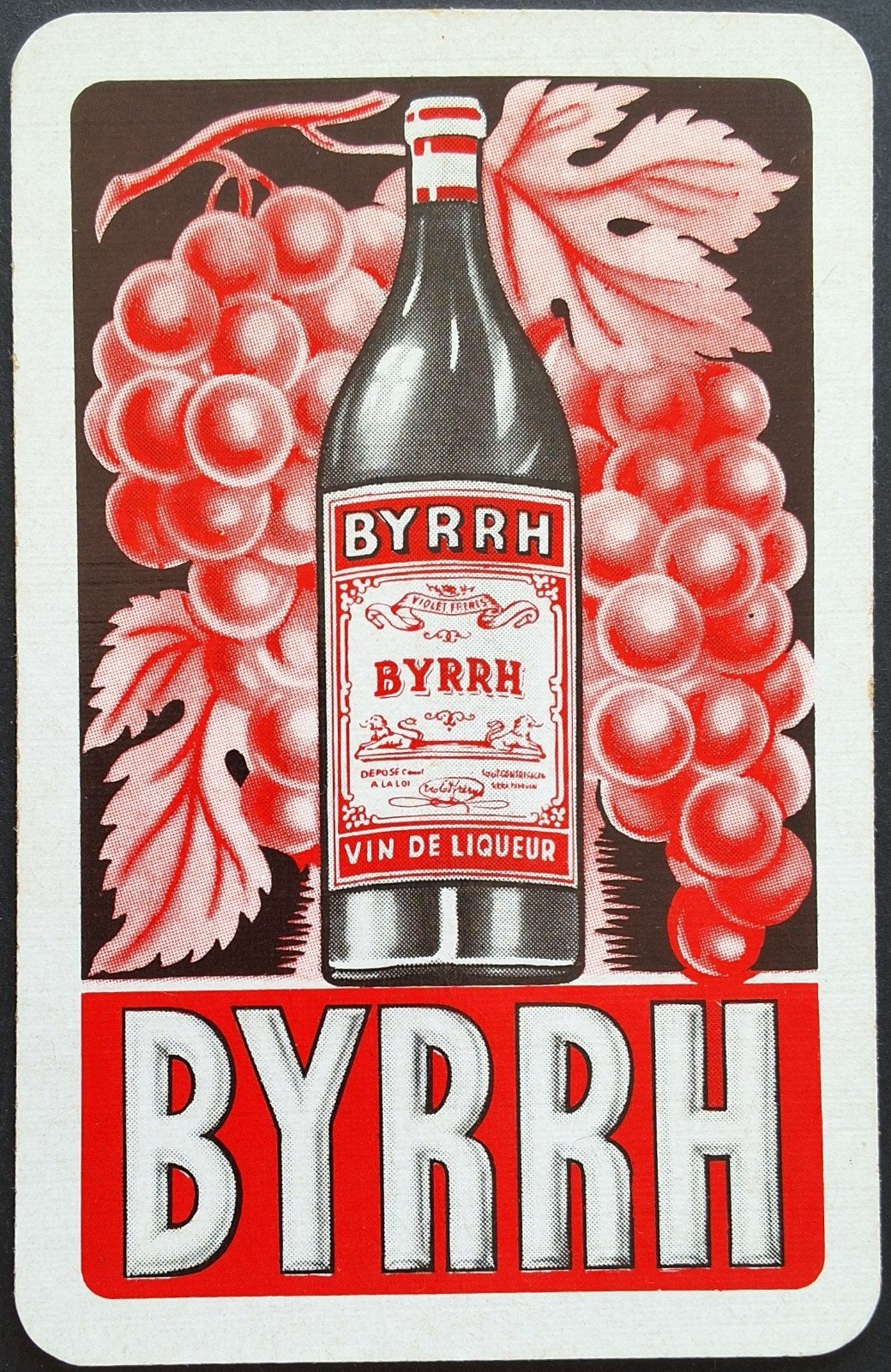 1 Speelkaart  BYRRH, Enlèvement ou Envoi