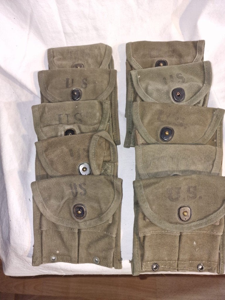 Pochettes US M1 (Corée - Vietnam), Collections, Enlèvement ou Envoi, Armée de terre, Autres types