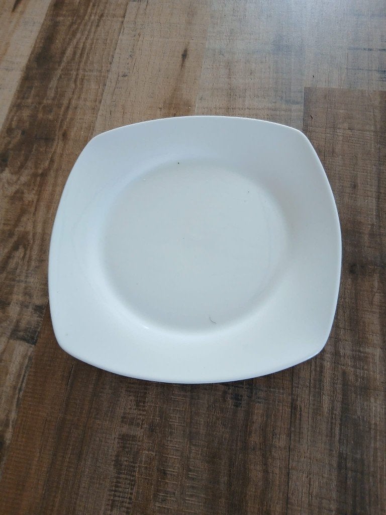 Vaisselle faience blanche, Maison & Meubles, Cuisine | Vaisselle, Service complet, Comme neuf, Enlèvement, Classique