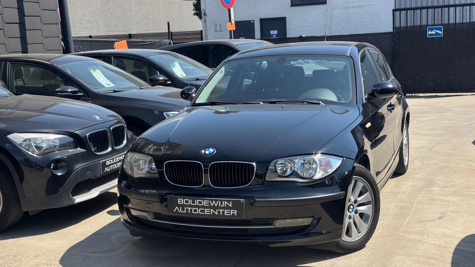 Bmw 1 Serie 116i Benzine 162.xxxkm Topstaat Garantie Gekeurd, Start-stop-systeem, Zwart, Zwart, Handgeschakeld