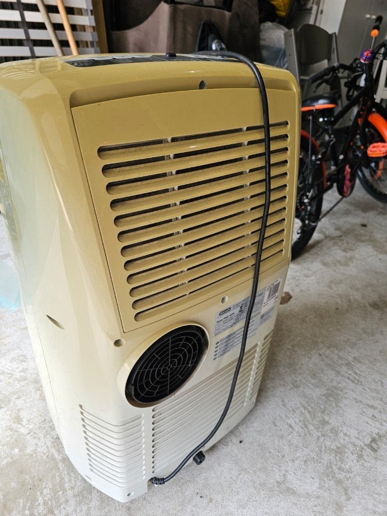Mobiele Airco Delonghi, Ophalen, Gebruikt, Minder dan 60 m³, 3 snelheden of meer