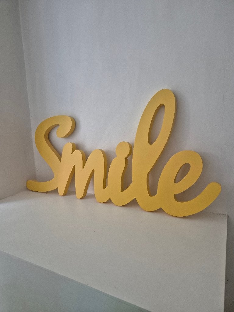 Wanddecoratie 'Smile' interieur, Huis en Inrichting, Woonaccessoires | Wanddecoraties, Ophalen, 45 cm, Boho, 90 cm