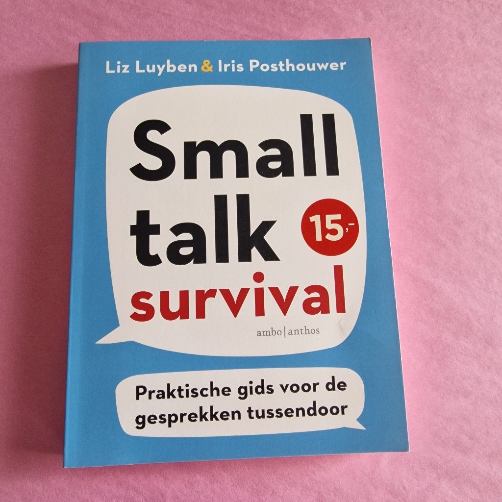 Small talk survival - Liz Luyben, Ophalen of Verzenden, Nieuw