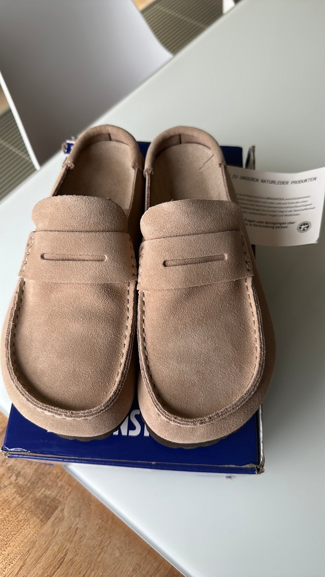 Napels Birkenstock. Maat 40, Kleding | Heren, Loafers, Bruin, Nieuw, Ophalen of Verzenden
