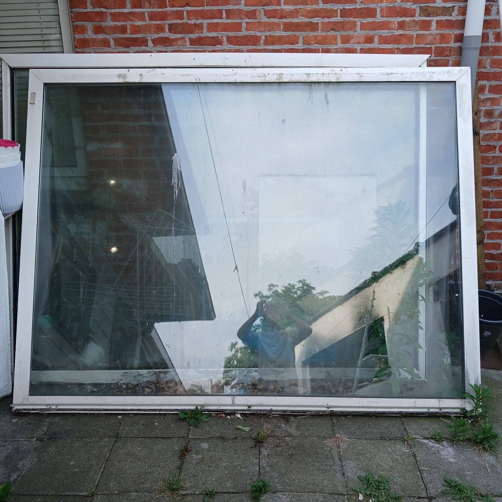 Schuifdeur GRATIS, Ophalen, Overige materialen, Zo goed als nieuw, 150 tot 225 cm