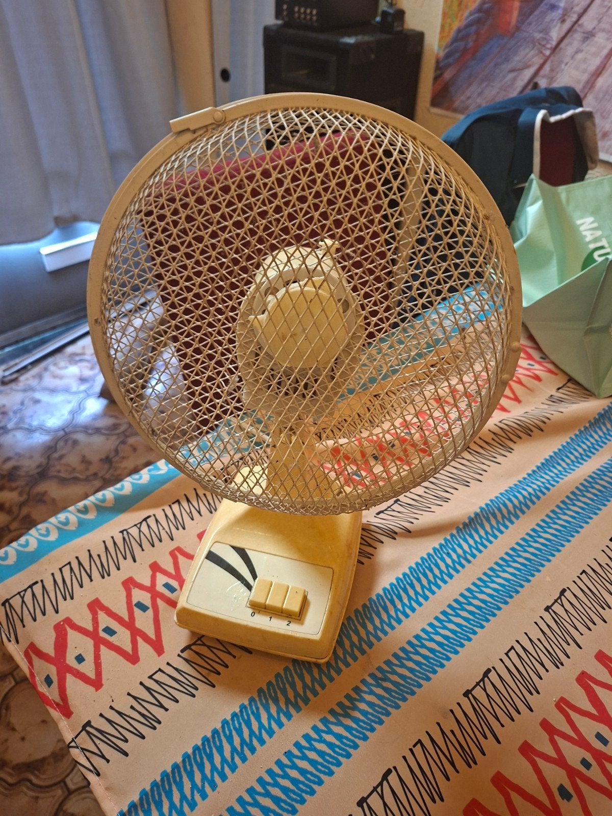 Functionele ventilator, Ophalen