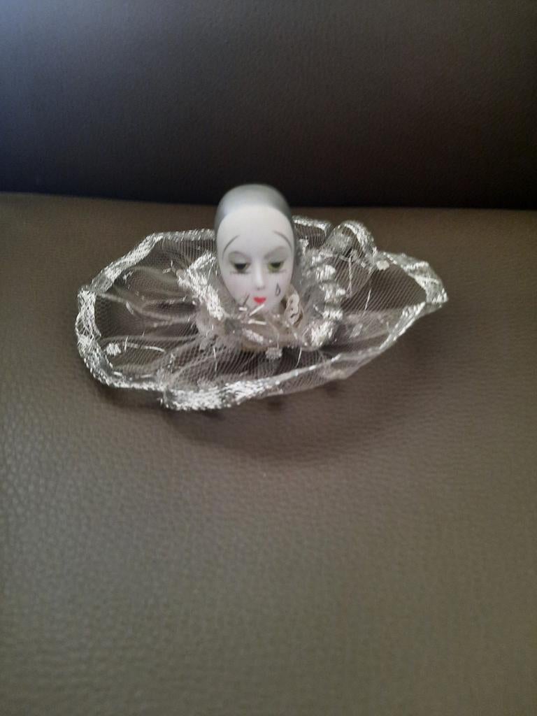 Pierrot hoofd, Antiek en Kunst, Ophalen