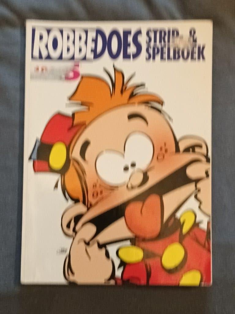 Robbedoes strip- en spelboek 2, Eén stripboek, Ophalen of Verzenden, Gelezen