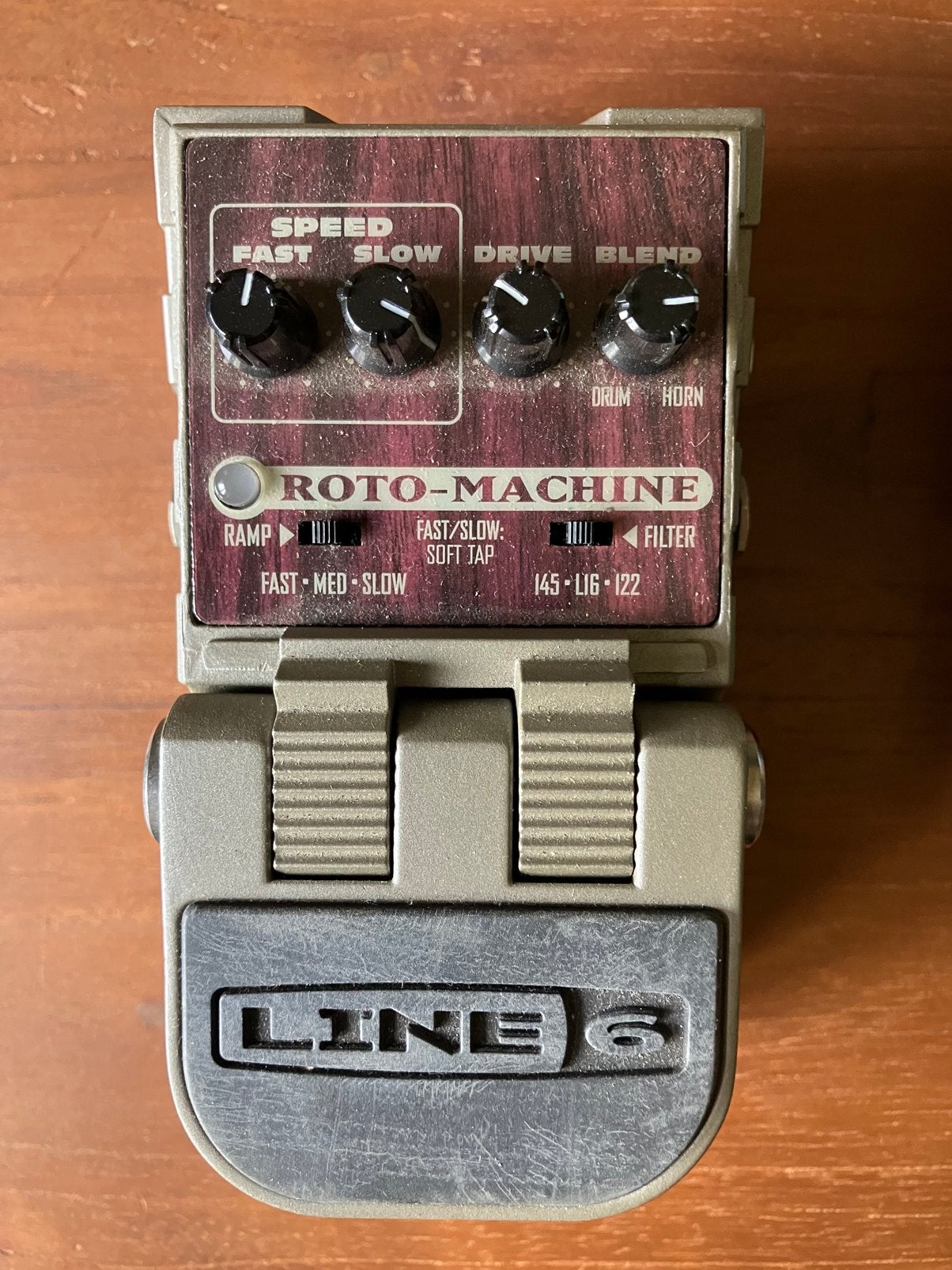 Line 6 Roto-Machine, Muziek en Instrumenten, Verzenden, Gebruikt