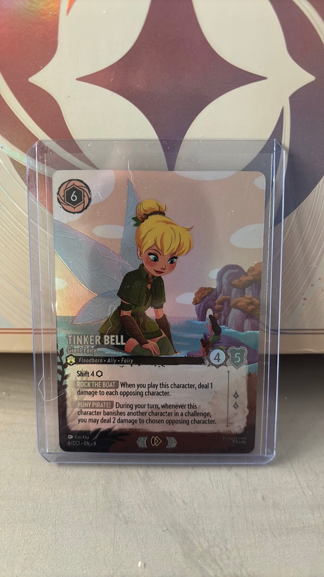 Tinker bell, Enlèvement ou Envoi, Comme neuf, Cartes en vrac, Foil