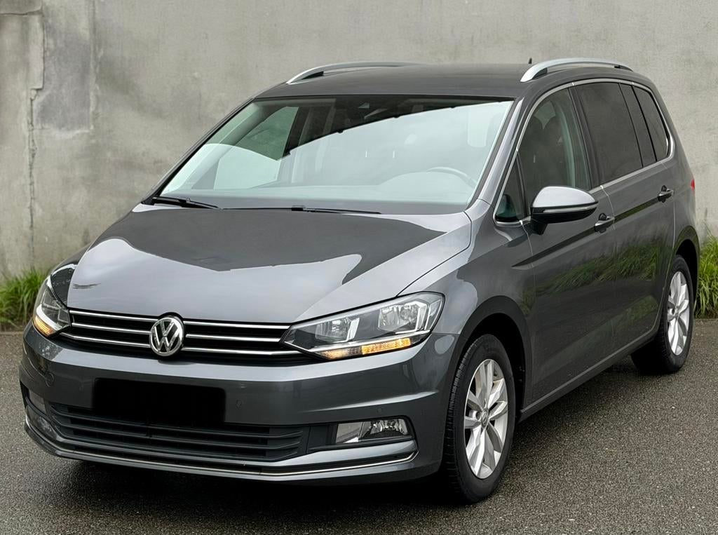 Volkswagen Touran Autom. 7-Zit 1.6tdi Euro6/Navi/Keyless/Acc, Cuir, Euro 6, Entreprise, 7 places