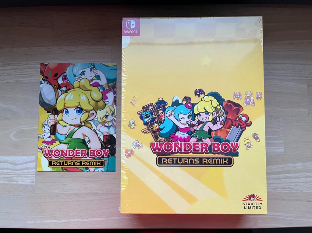 Wonderboy Returns Remix - Collectors Edition (Switch), Games en Spelcomputers, Games | Nintendo Switch, Nieuw, Ophalen of Verzenden