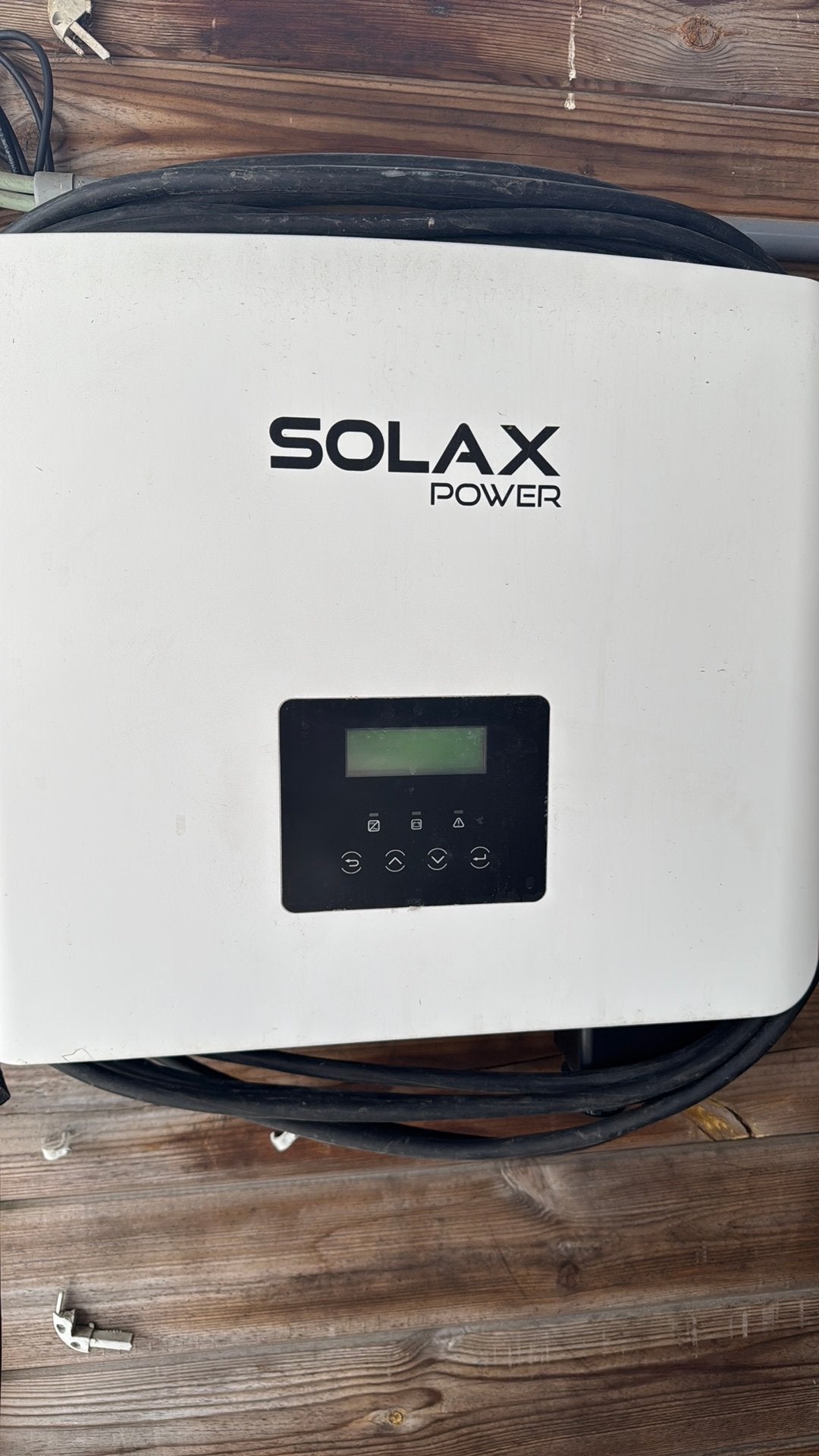 2xHybride omvormer 3700W Solax, Ophalen, Zo goed als nieuw