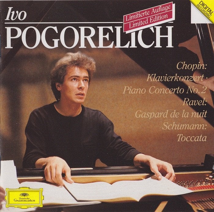 SALE-CD IVO Pogorelich-Chopin Ravel Schumann, CD & DVD, CD | Classique, Envoi