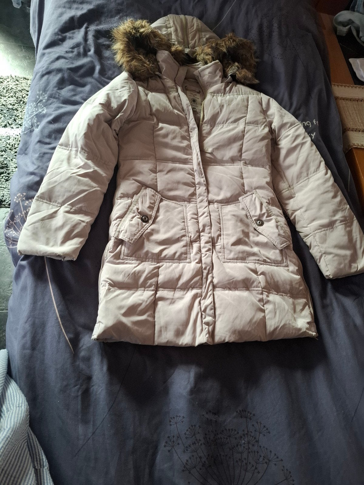 jas Tom Tailor maat xs als nieuw!, Tom Tailor, Ophalen, Maat 34 (XS) of kleiner, Beige