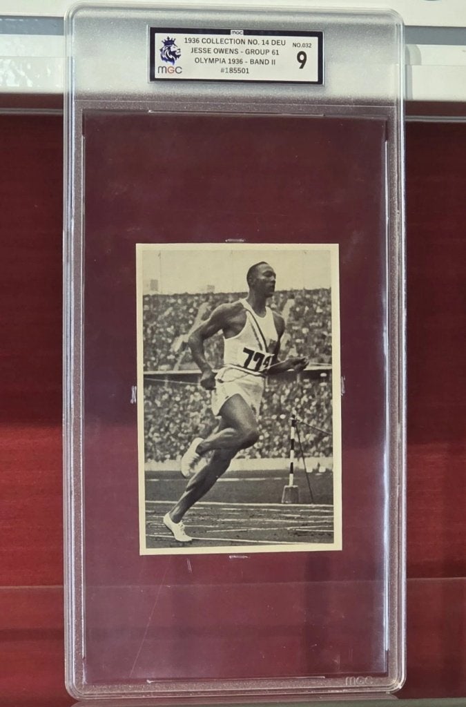 GEEN PSA+Jesse Owens+Olympia 1936+Reemtsma+Jo Berlin, Ophalen of Verzenden, Zo goed als nieuw, Overige typen