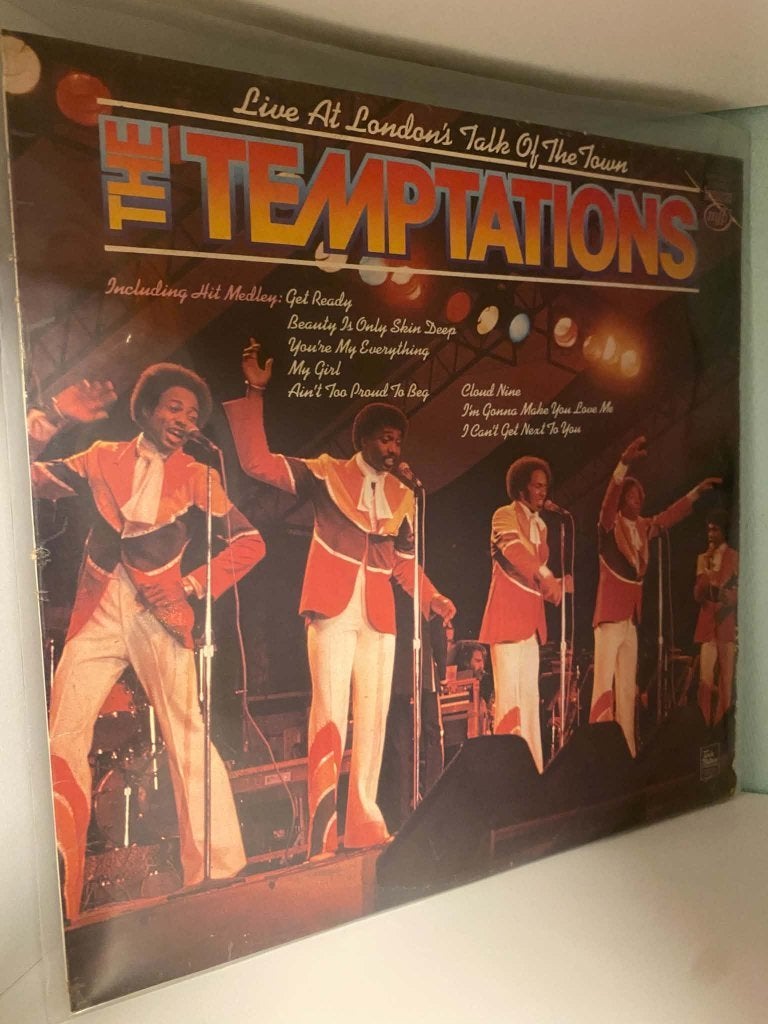 The Temptations – Live in London, CD & DVD, LP, Réédition, Funk, Utilisé