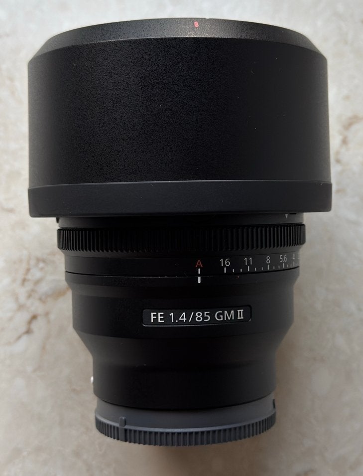 Sony 85 mm f/1,4 GM II, Neuf, 85 mm, Monture Sony E, Housse/sac de protection