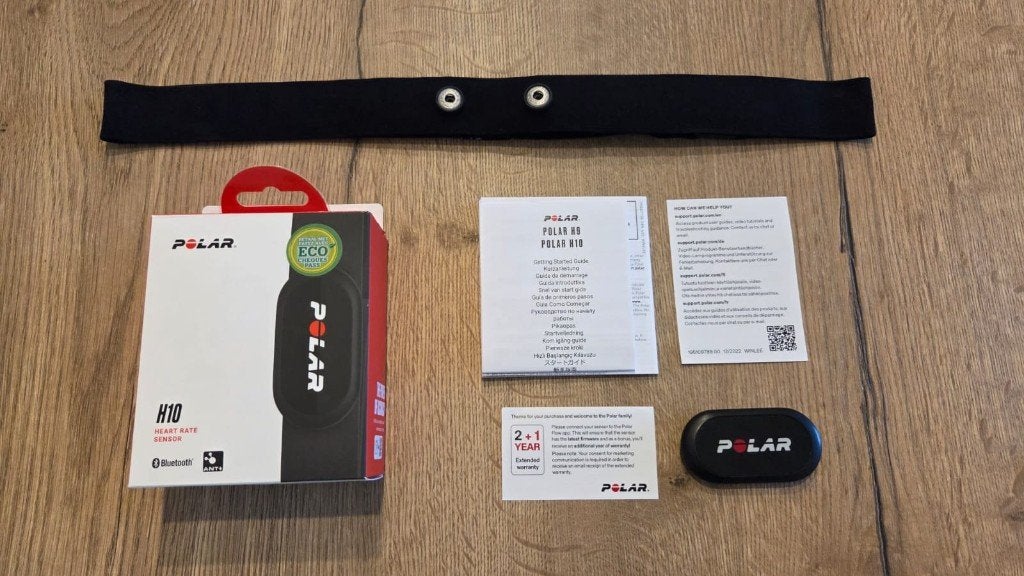 Polar H10 Hartslagmeter, Sport en Fitness, Hartslagmeters, Ophalen, Zo goed als nieuw, Polar, Met borstriem