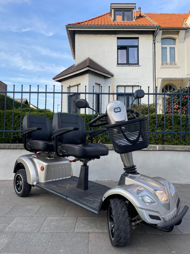 Scootmobiel Vermeiren Limo elektrische tweezits scooter, Ophalen of Verzenden, Zo goed als nieuw, Elektrische rolstoel