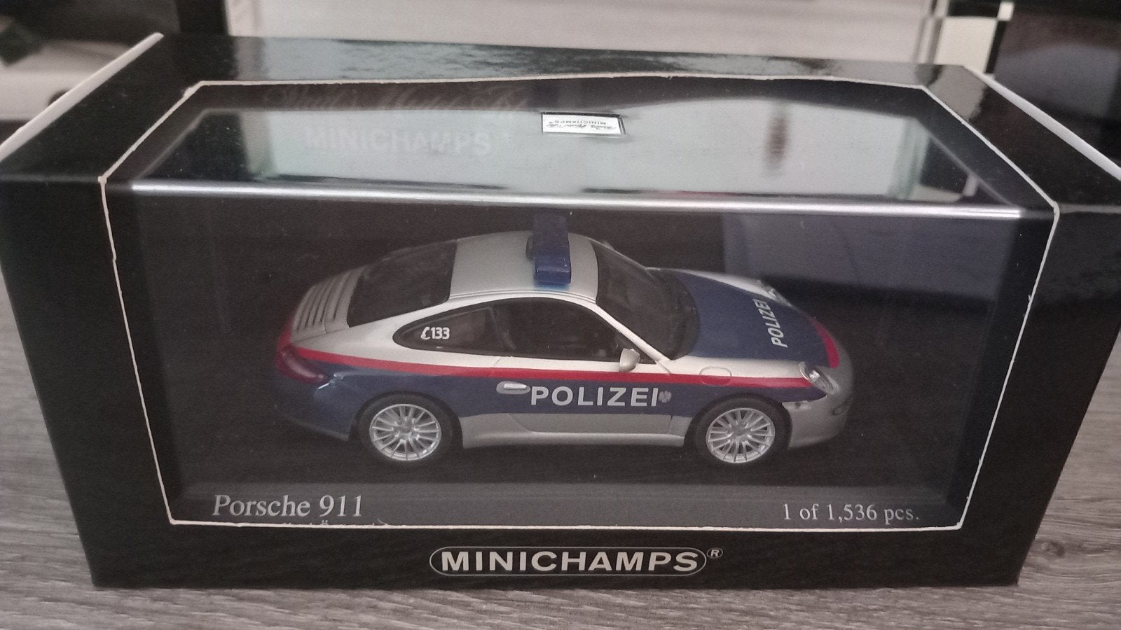 Minichamps Porsche 911 Polizei ( 1:43 ), Ophalen, Nieuw, Auto, MiniChamps