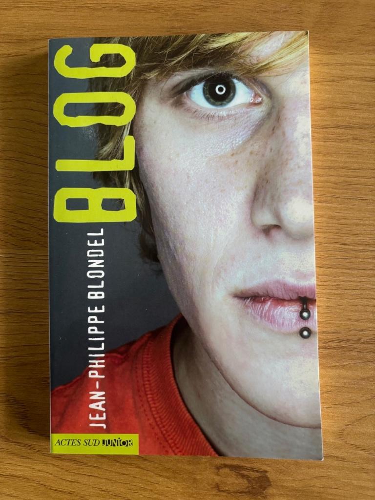 Roman Blog J.-P. Blondel, Neuf, Enlèvement ou Envoi, Fiction, Jean-Philippe Blondel