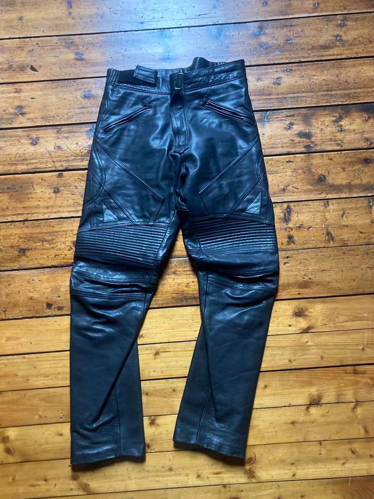 Lederen motobroek, Ophalen, Tweedehands, Heren, Broek | leer