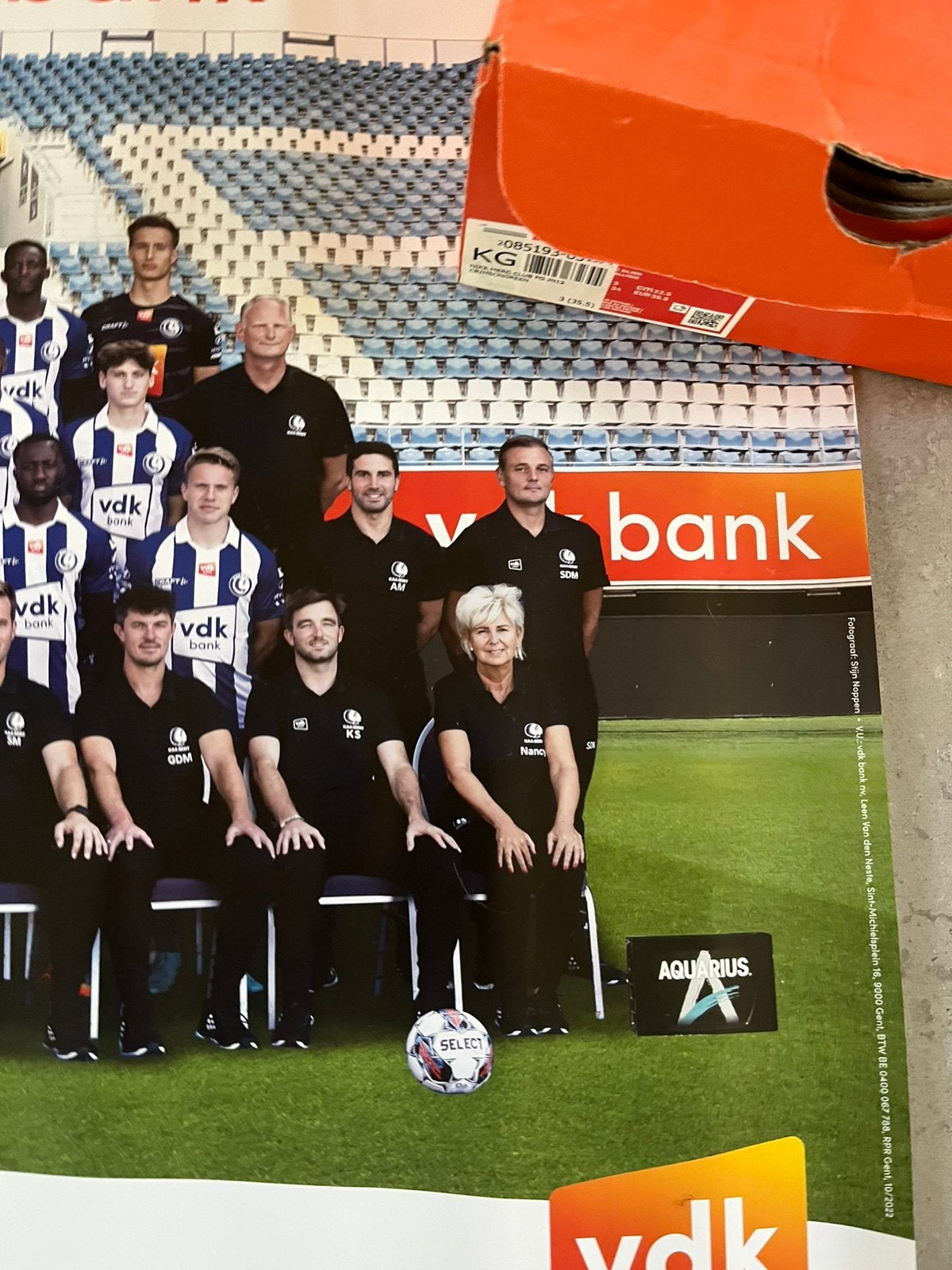 Ploegfoto KAA Gent 2022-2023, Autres types, Trois personnes ou plus