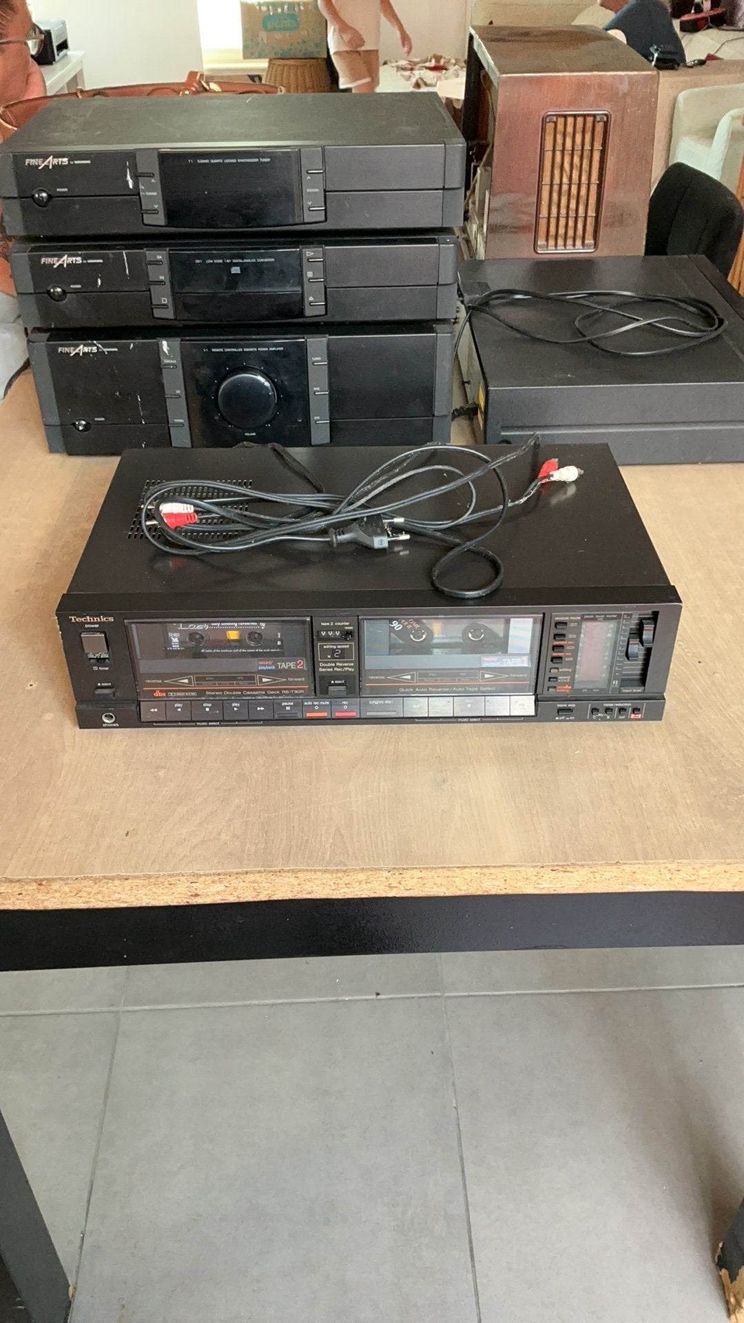 Technics, Audio, Tv en Foto, Cassettedecks, Ophalen of Verzenden, Dubbel, Overige merken