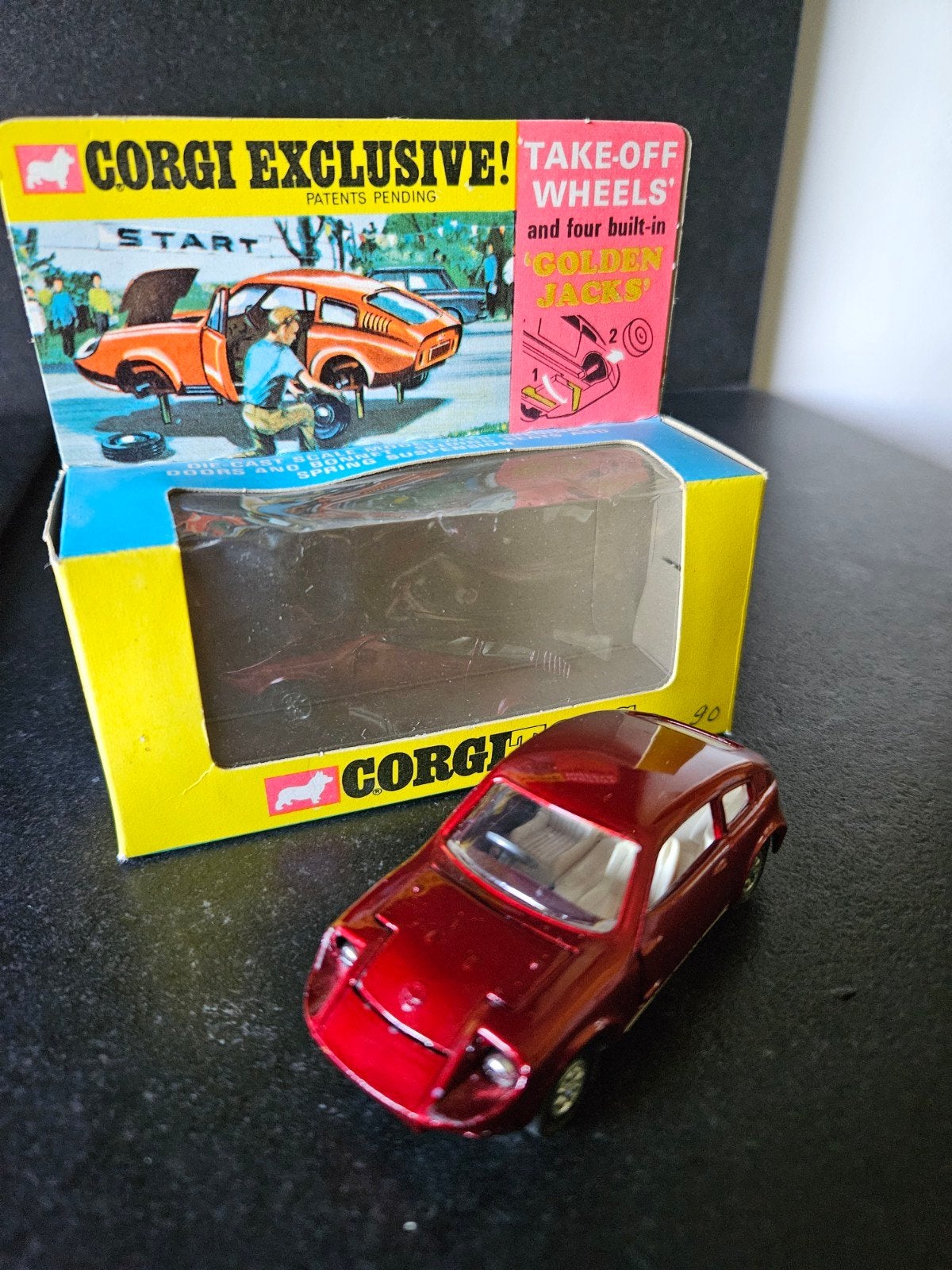 Corgi-speelgoed gemaakt in Groot-Brittannië nr. 341, Hobby en Vrije tijd, Modelauto's | 1:43, Ophalen, Corgi