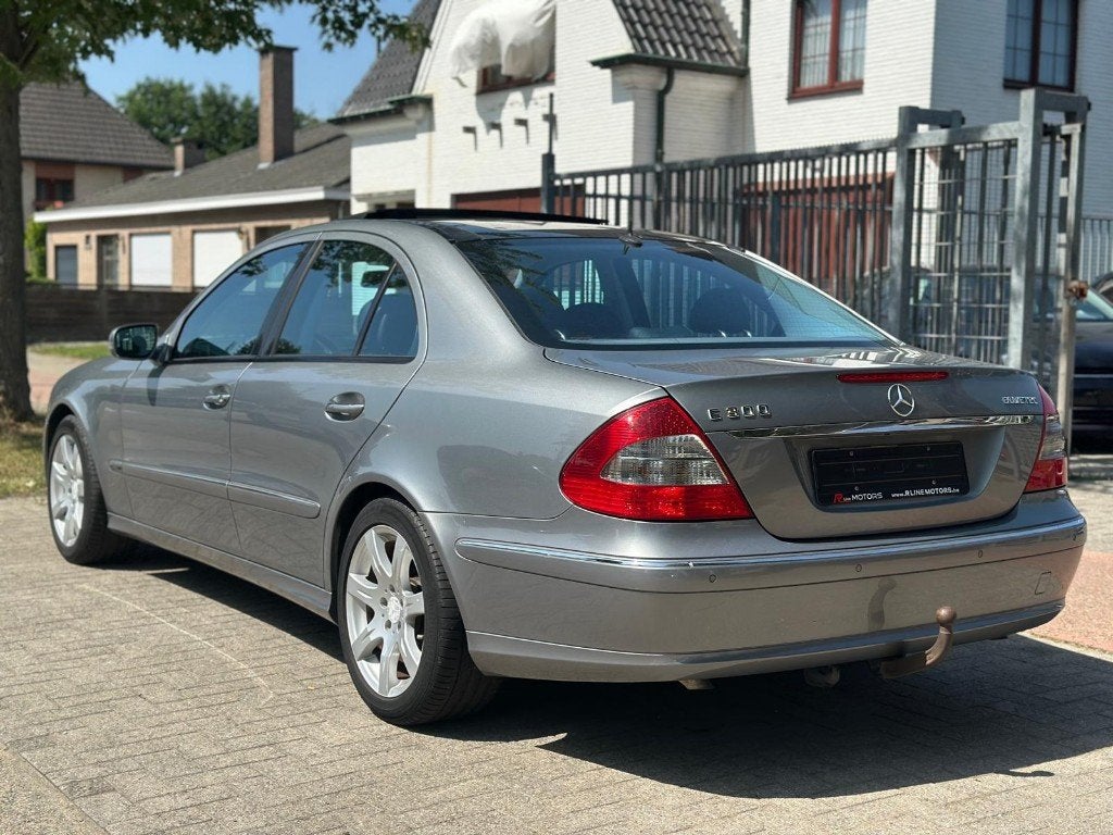 Mercedes E300 Bluetec - V6 - Avantgarde - Pano - weinig km, Autos, Cuir, Argent ou Gris, Achat, Entreprise